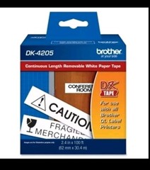 Brother DK4205 Continuous Removable Paper Labels