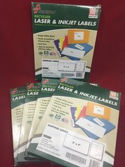 QTY 5,000 SKILCRAFT 2″x4″ White Shipping Labels 5163 LOT OF 5 PACKS; 1,000 EA