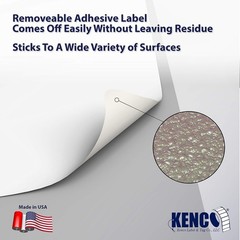 Consecutively Numbered Labels – 1.5×0.75 Inches, 1,000 Roll