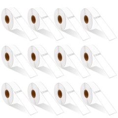 12Rolls Address 350 Labels 30252 For Dymo LabelWriter 450 Duo 28mm x 89mm