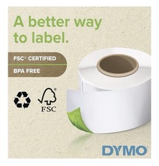 DYMO Authentic LW White Mailing Address Labels For LabelWriter 1-1/8” X 3-1/2”