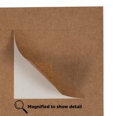 Product & Container Labels – Square – 2 x 2 – Brown Kraft – 120/Pack