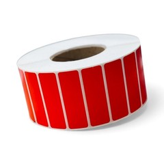 3X1 Red Thermal Direct Industrial Zebra Printer 3″ Core Labels 5100 P/R – 2 RLS