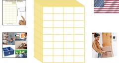 480 Count White Mailing Address & Barcode Labels – Versatile and Easy to Use