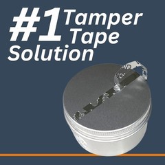 Tamper Evident Stickers Security Labels 0.5 Inch X 2.875 White Pack of 100