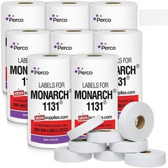 Monarch 1131 White Pricing Labels – 160,000 Labels