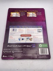 Avery Clear Easy Peel Address Labels Laser 1 x 2 5/8 1500/Box 5660 ext 20 sheets