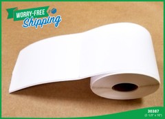 8 Rolls White Blank 30387 Dymo LabelWriters Compatible Internet Postage Labels