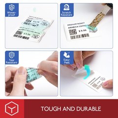 [3×105 pcs] Address Labels, 3 Rolls 0.98”x2.64” (25x67mm) M110 M100 M220 M2…