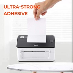 1000 4″x6″ Fanfold Direct Thermal Shipping Labels for Zebra & Rollo Printers