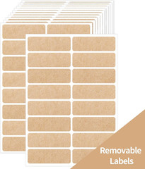 Removable Freezer Labels Stickers, 1 X 3 Inch Blank Removable Freezer Labels Foo