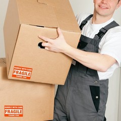 1000 Fragile Stickers 2″x3″ – Handle with Care Shipping Labels (2 Rolls, 500/…