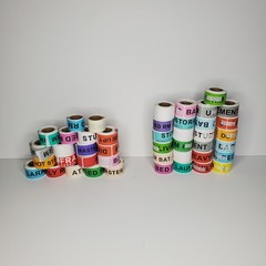 Home Moving Labels Colorful 25 Brand New Stickers Fragile Blank