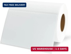 Name Tag Stickers,3.5″ x 2.25″ White Labels,Waterproof/Oil/Tear Resistant/Ink Wo