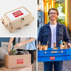1 Rolls 2×3 Fragile Handle With Care Thank You Shipping Labels Stickers 500/Roll