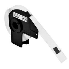 1 Roll GREENCYCLE DK1203 Die-Cut File Folder Labels 2/3″ x 3-7/16″ For Brother
