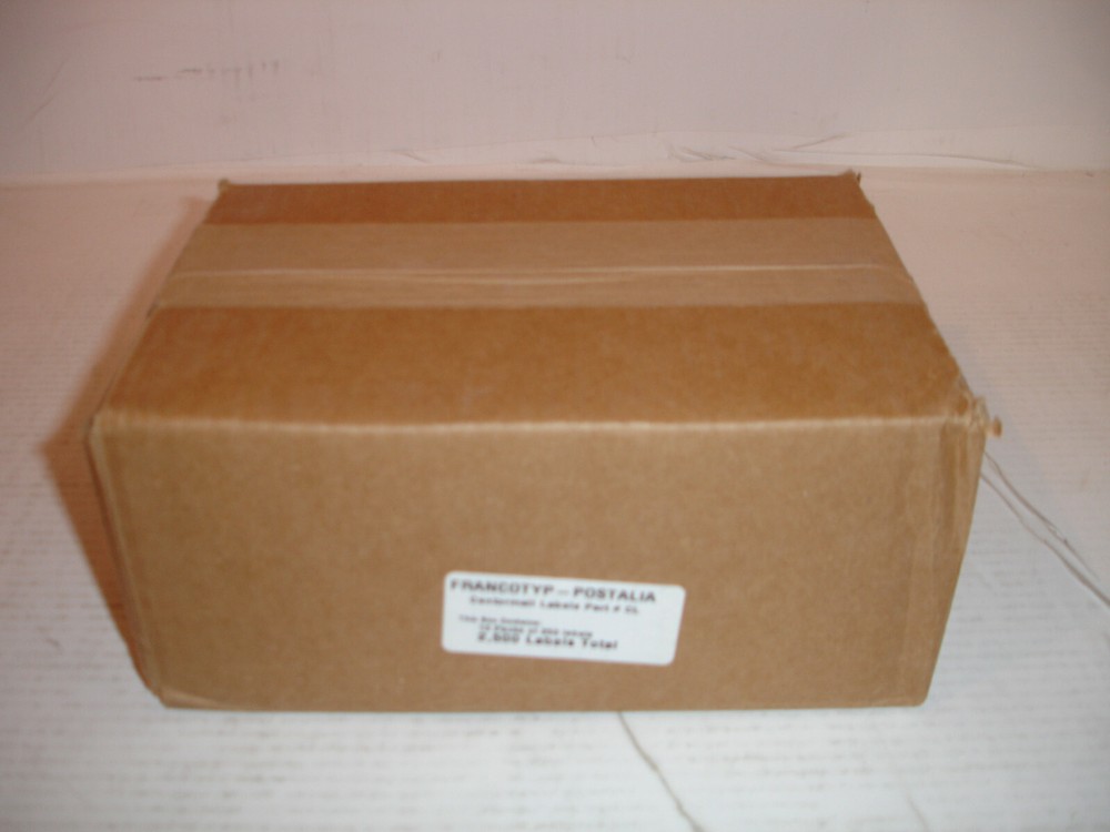 Francotyp-Postalia Centormail Labels 2,500 Labels Total (10 Packs of 250 labels)