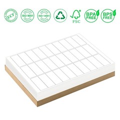 1 x 2 5/8 60000 Labels Address Blank Laser Ink Jet Mailing Adhesive 2.625″ x 1″