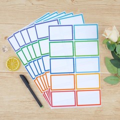 Utron 500Pcs Name Labels, 3.5×2.25 inch Blank inch, [Multiple]