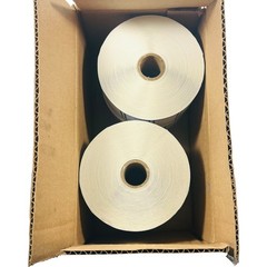 Bin-White Mobile Print Labels Rolls Blue Outline 2″ x 1.25″ 9023-2446 – LOT of 4