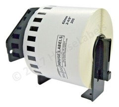 Non-OEM Fits BROTHER DK-2205 REMOVABLE Labels – (2) Rolls of 100′ + (1) FRAME