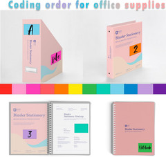 Colored Labels Stickers 3 x 2 Inch Rectangular Moving Labels 8 Colors Large Colo