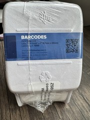 Zebra Barcode Label Cartridge 2.25” x 1” 1000 Labels Per Roll, Part# ZSB-LC6