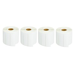 4Roll 76mmx26mm RD-S04U1 File Folder Paper 1500 Label For Brother Direct Thermal