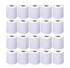 20 Rolls 4×6 Direct Thermal Shipping Labels – 250 per roll – 5000 labels Zebra