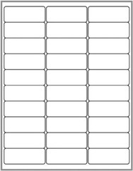 60 Blank Return Address Labels, Shipping & Mailing Stickers for Envelopes & Name