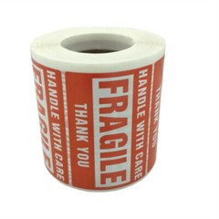 Fragile Stickers 1000 2×3″ Handle with Care Thank You Warning Label 500 Per Roll