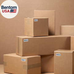 Consecutively Numbered Labels, 1.5 X 0.79 Inch Self-Adhesive Inventory Numbered