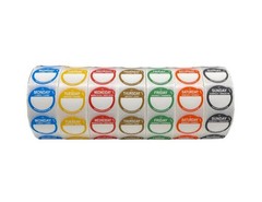 Removable Day Labels – 1″ Peel Tabs – Weekly (Mon-Sun) – 7000 Stickers for FIFO,