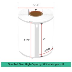 6 Rolls 4″x2.31″ Shipping Labels 1785378 For DYMO LabelWriter 4XL 575 each Roll