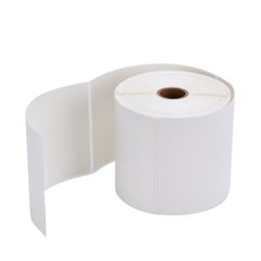 10 Rolls Direct Thermal Labels 4×6 For Zebra Eltron LP2844 Perforated 450/Roll