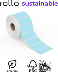 Direct Thermal 2X1 Sticker Labels – Roll of 1,000 Pink Thermal Labels – Multi-Pu