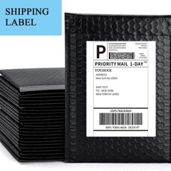 4000 – 4×6 Fanfold Direct Thermal Shipping Labels for Zebra & Rollo Printers US