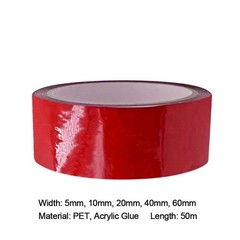 Tamper Proof Tape Security Sealing Sticker Warranty Void Label Voiding Film 50M