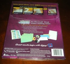 Avery Easy Peel Clear Mailing Labels –– 5660 – 2 Boxes/3000 Labels