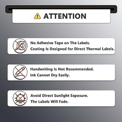 BETCKEY – 4″ x 6″ (102 mm x 152 mm) Shipping Labels Compatible with Zebra &