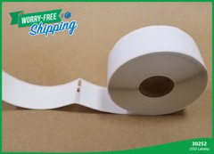 2 Rolls-Compatible Dymo 30252 LabelWriter Multipurpose Labels, 350 Labels/Roll