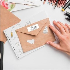 Custom Return Address Labels – Personalized Peel and Stick Stickers for Mail, 10