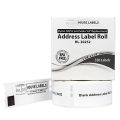 DYMO 30252 Direct Thermal Address Labels (1-1/8″ x 3-1/2″) – (75) Rolls of 350