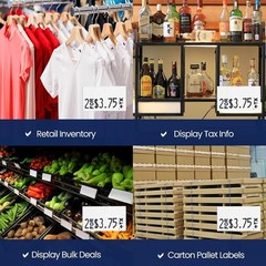 Monarch 1131 Pricing Labels – 160,000 Labels, 8 Sleeves