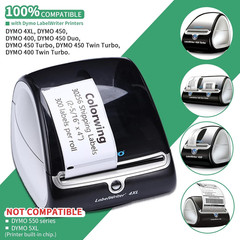 Compatible with DYMO Labelwriter 450 Labels, 30256 2-5/16″ X 4″ (59Mm X 102Mm)