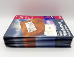 Avery White Weatherproof Shipping Labels 2×4 Laser 11 Pkgs 2750 Labels Huge Lot