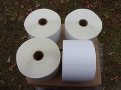 12 Rolls 3×2″ Direct Thermal Zebra Eltron 1100 Roll Printer Stickers Adhesive