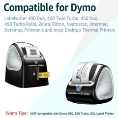 Compatible DYMO 1744907 4″ x 6″ Shipping Label 220 Labels/Roll Labelwriter 4XL