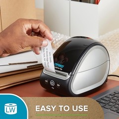 LW Durable Labels for LabelWriter Label Printers White Poly 1″ x 2-1/8″ 1 Roll