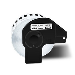 16Rolls 1.1″ x 100′ Continuous Paper Tape DK-2210 forl Brother QL Label Printer